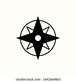 Compass icon. New trendy vector illustration symbol.