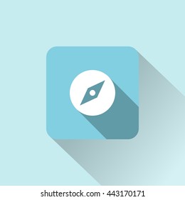 compass icon. compass sign
