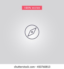 compass icon. compass sign