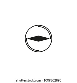 compass icon. sign design