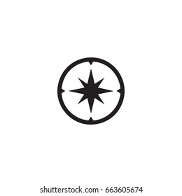 compass icon. sign design