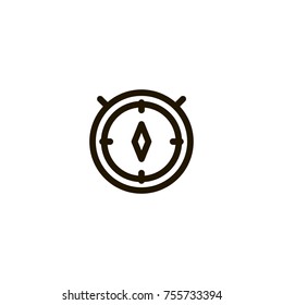 compass icon. sign design