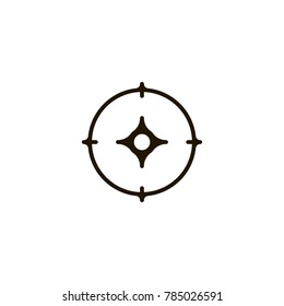 compass icon. sign design