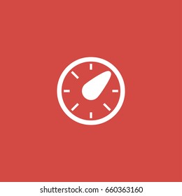 compass icon. sign design. red background