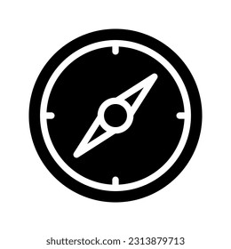 Compass icon. sign for mobile concept and web design. vector illustration