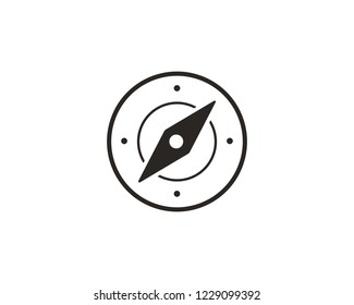 Compass icon sign symbol