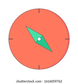 Compass Icon or sign or symbol