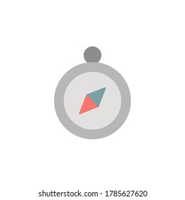 Compass icon. Simple color vector elements of pirate icons for ui and ux, website or mobile application