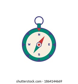 Compass icon. Simple element from port collection. Creative Compass icon for web design, templates, infographics and more