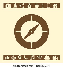 compass icon symbol