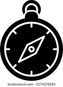 Compass Icon Symbol Art Sign