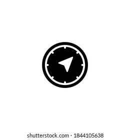 Compass icon, Compass symbol Vector