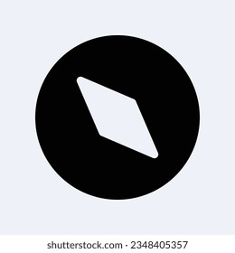 Compass Icon Symbol. Compass Icon Vector Illustration.
