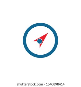 Compass icon Template vector icon illustration design