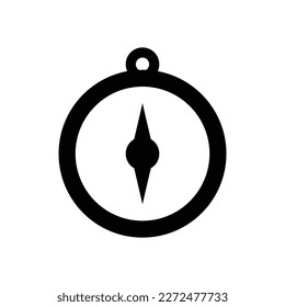 compass icon, travel vector, map illustration