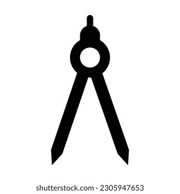 compass icon, travel vector, map illustration