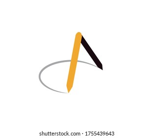 Icono de brújula en estilo plano de moda aislado en fondo gris. Símbolo de arquitectura para el diseño de su sitio web, logotipo, aplicación, interfaz de usuario. Ilustración del vector, EPS10.
