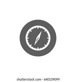 Compass Icon in trendy flat style isolated on white background. Award symbol for your web site design, logo, app, UI. Vector illustration, EPS10.