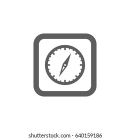 Compass Icon in trendy flat style isolated on white background. Award symbol for your web site design, logo, app, UI. Vector illustration, EPS10.
