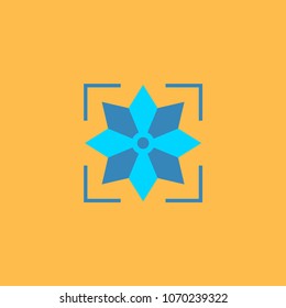Compass icon vector