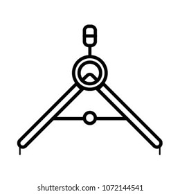 compass icon vector