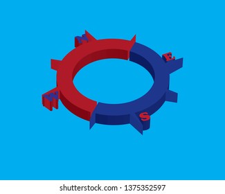 Compass Icon Vector. - Vector
