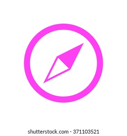 Compass icon vector