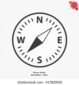 Compass Icon Vector