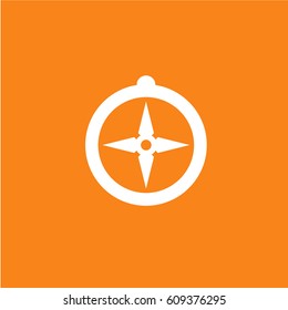 Compass Icon Vector.