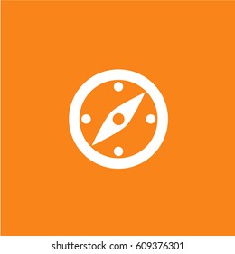 Compass Icon Vector.