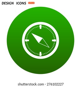 Compass . icon. vector design