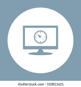 Compass . icon. vector design