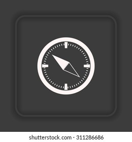 Compass . icon. vector design