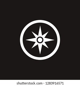 compass icon. compass vector design. sign design