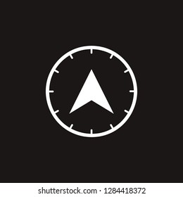 compass icon. compass vector design. sign design