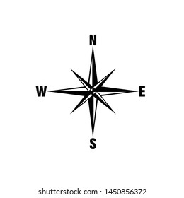 Compass Icon Vector Design Symbol Illustration