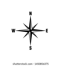 Compass Icon Vector Design Symbol Illustration