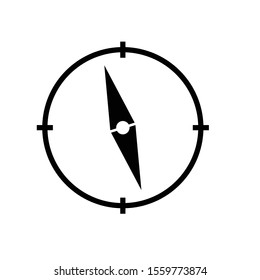 Compass Icon Vector Design Symbol Illustration