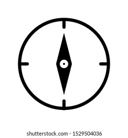 Compass icon vector design template