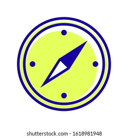 Compass icon vector design template
