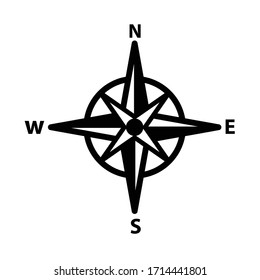 Compass icon vector design template