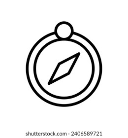 compass icon vector design template