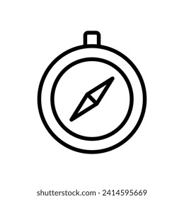 Compass Icon Vector Design Template