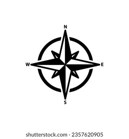 compass icon vector design templates 