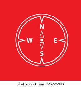 compass Icon Vector Illustration