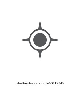 Compass icon Vector Illustration design Logo template