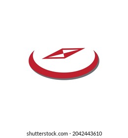 Compass icon Vector Illustration design Logo template