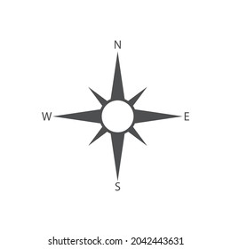 Compass icon Vector Illustration design Logo template