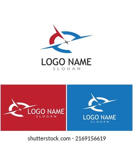 Icono de brújula Modelo de diseño de Ilustración de vectores