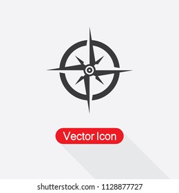 Compass Icon Vector Illustration Eps10